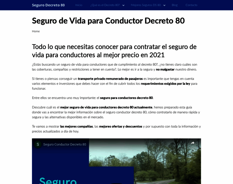 Segurodecreto80.com thumbnail