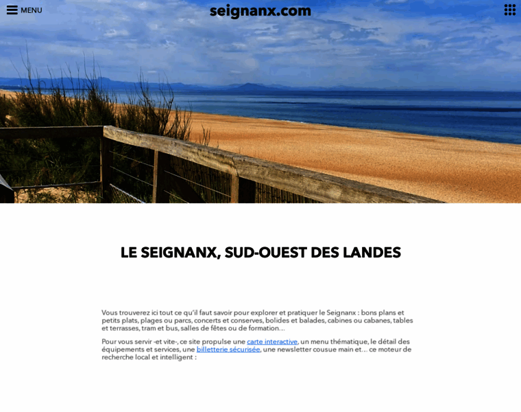 Seignanx-tourisme.com thumbnail