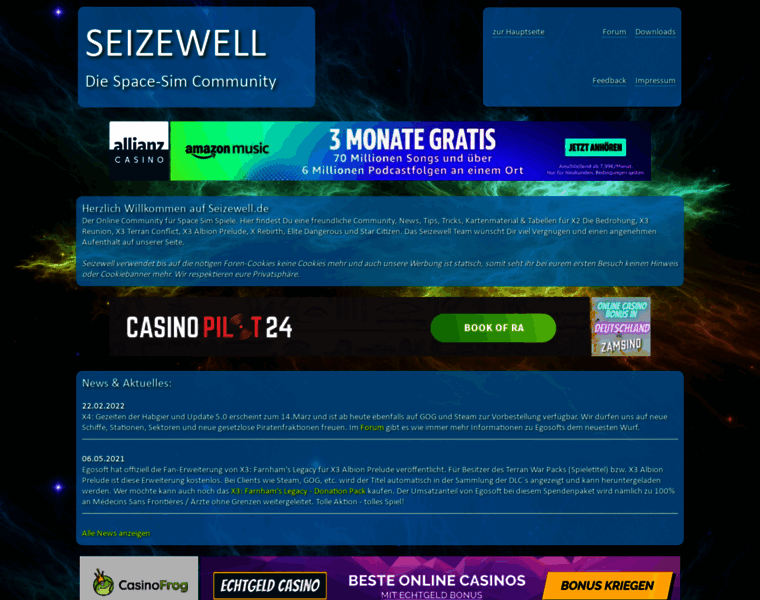 Seizewell.de thumbnail