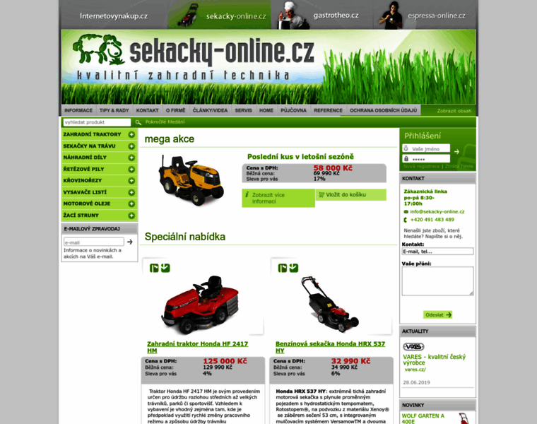 Sekacky-online.cz thumbnail