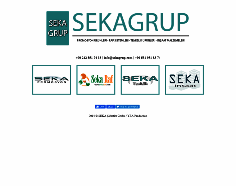 Sekagrup.com thumbnail