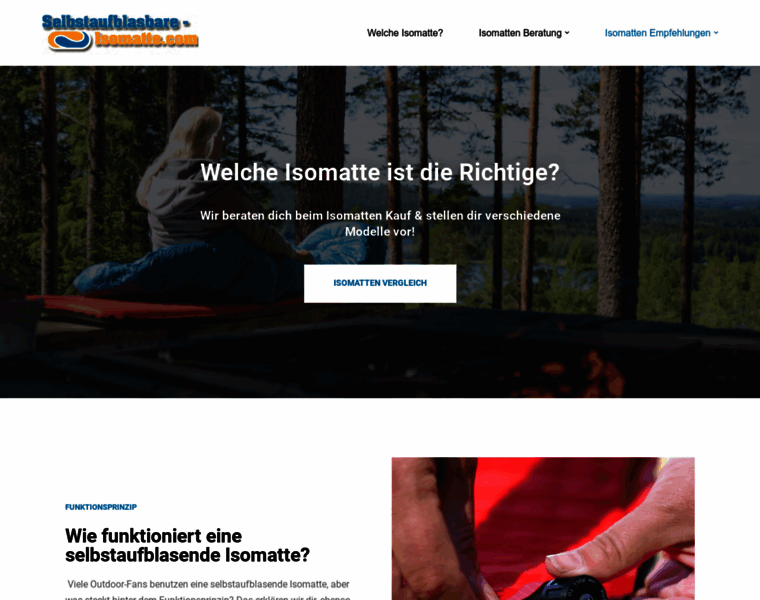 Selbstaufblasbare-isomatte.com thumbnail