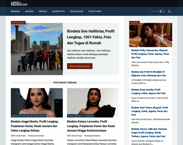 Selebsquad.com thumbnail