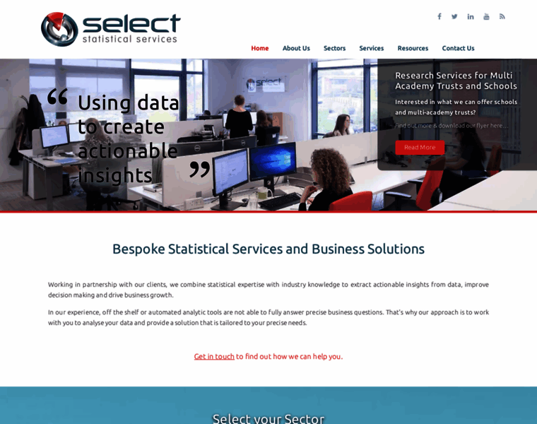 Select-statistics.co.uk thumbnail