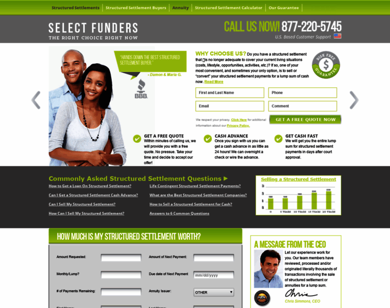 Selectfunders.com thumbnail