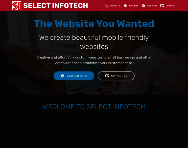 Selectinfotech.com thumbnail