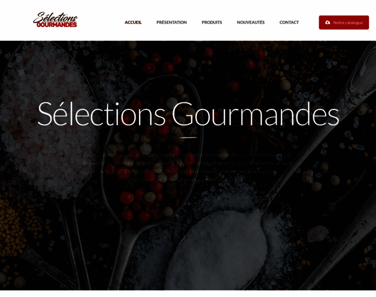 Selections-gourmandes.com thumbnail
