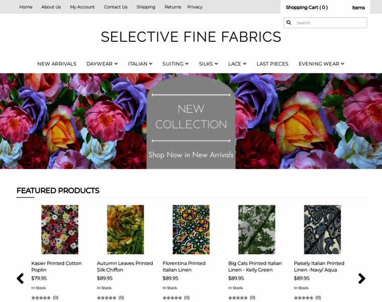 Selectivefinefabrics.com.au thumbnail
