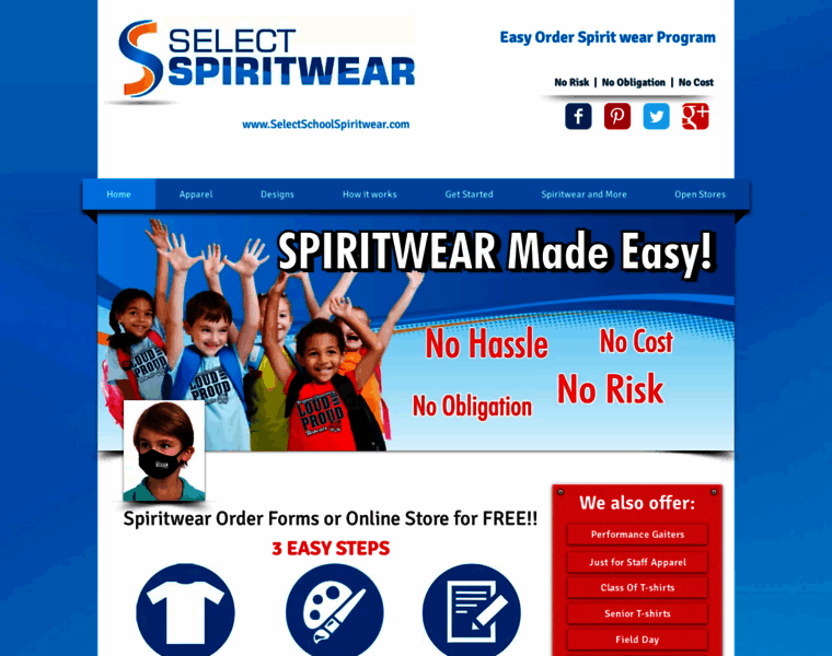 Selectschoolspiritwear.com thumbnail