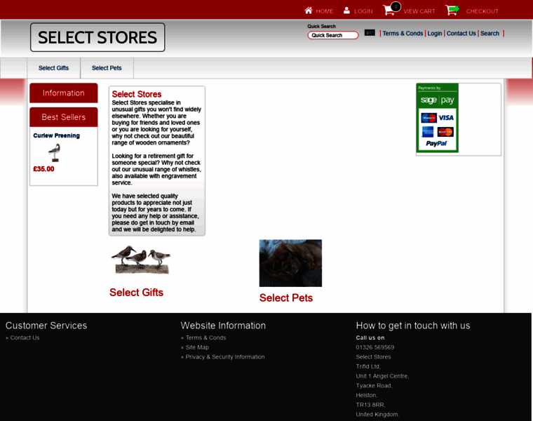 Selectstores.co.uk thumbnail
