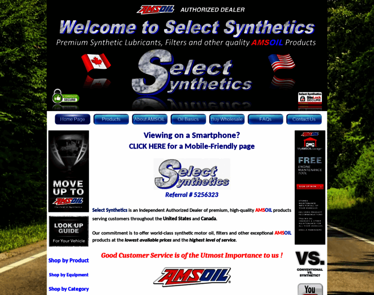Selectsynthetics.com thumbnail