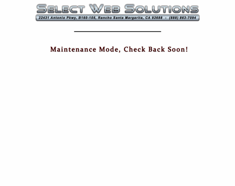 Selectwebsolutions.com thumbnail