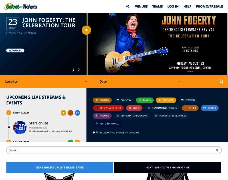 Selectyourtickets.com thumbnail