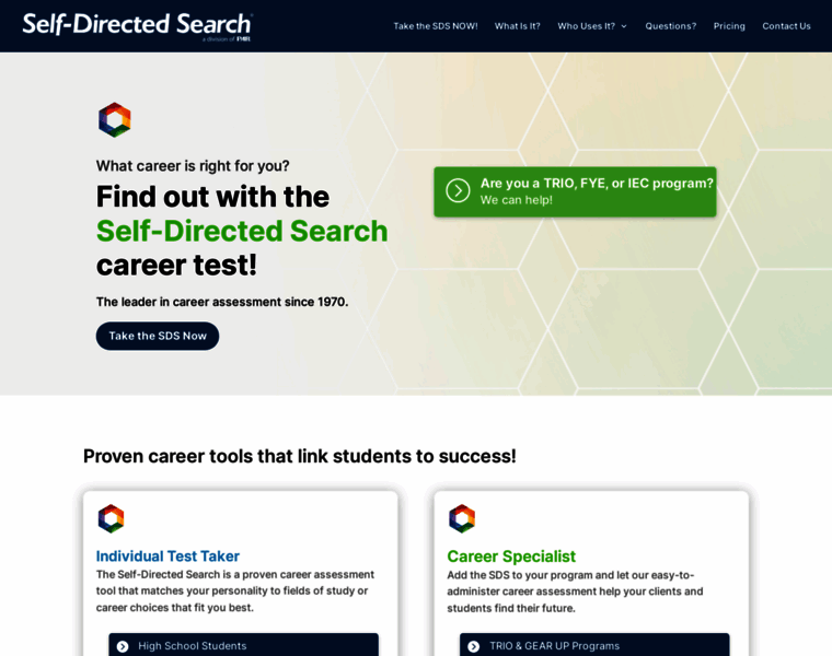 Self-directed-search.com thumbnail