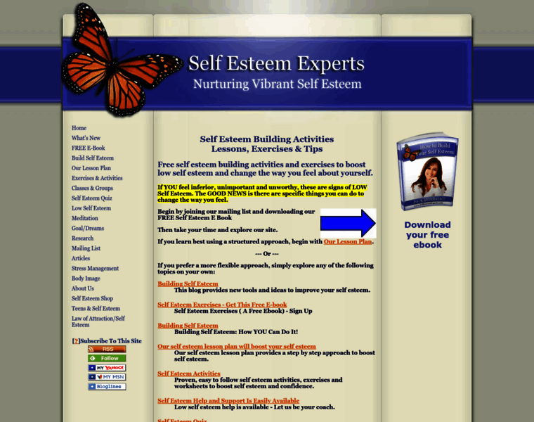 Self-esteem-experts.com thumbnail