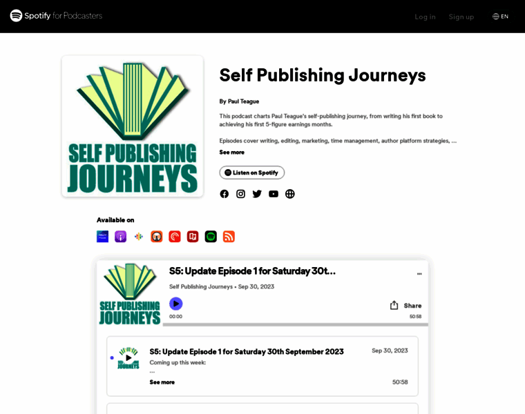 Self-publishing-journeys.com thumbnail