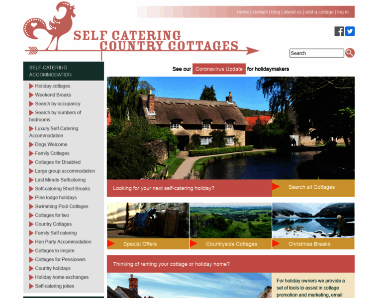 Selfcateringcountrycottages.co.uk thumbnail