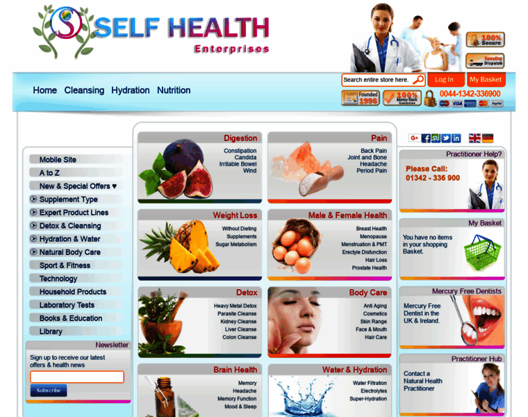 Selfhealth.co.uk thumbnail