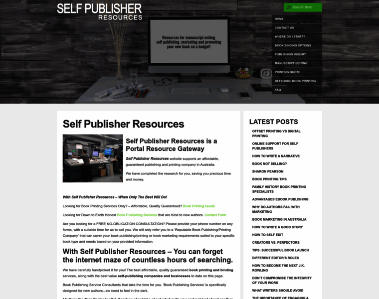 Selfpublisher.net.au thumbnail