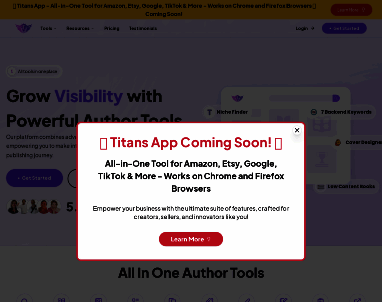 Selfpublishingtitans.com thumbnail