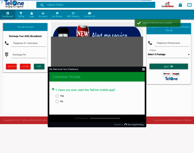 Selfservice.telone.co.zw thumbnail Selfservice.telone.co.zw thumbnail