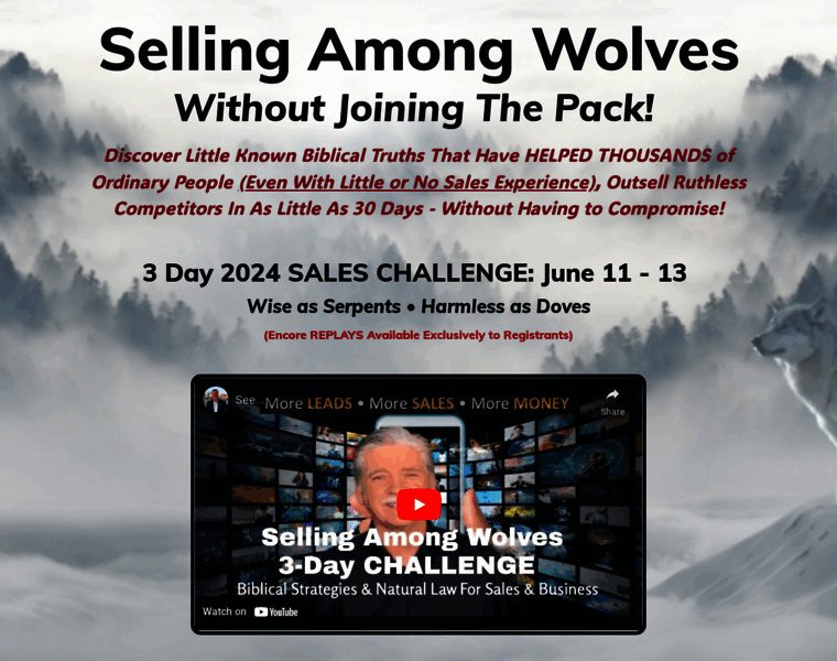 Sellingamongwolves.com thumbnail