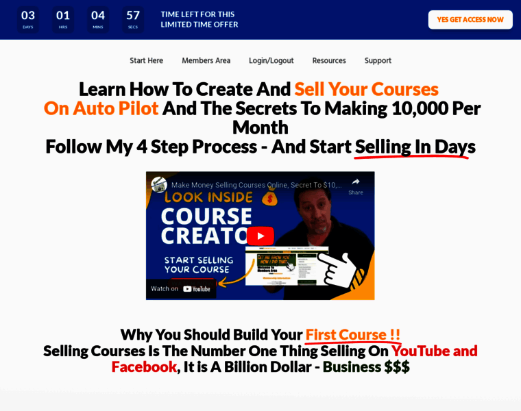 Sellingcoursesonline.com thumbnail