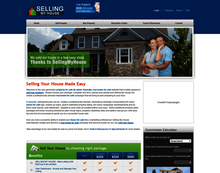 Sellingmyhouse.com.au thumbnail