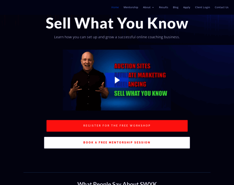 Sellwhatyouknow.co thumbnail