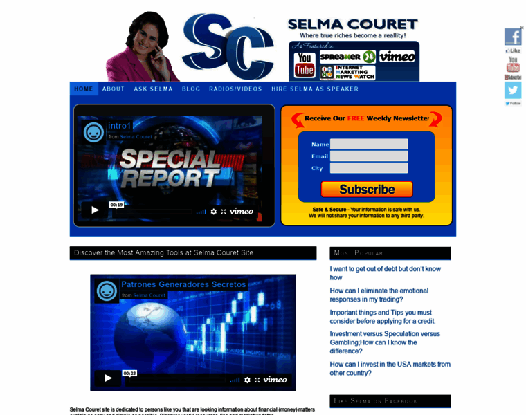 Selmacouret.com thumbnail
