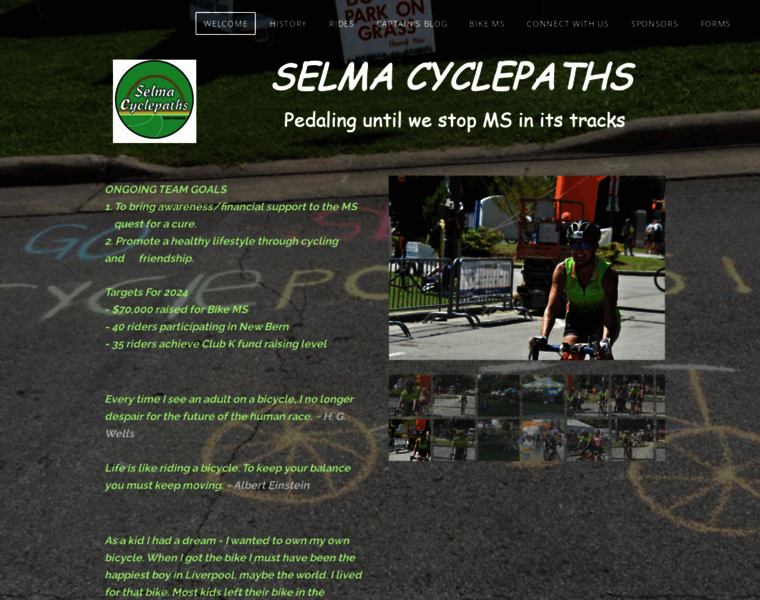 Selmacyclepaths.org thumbnail