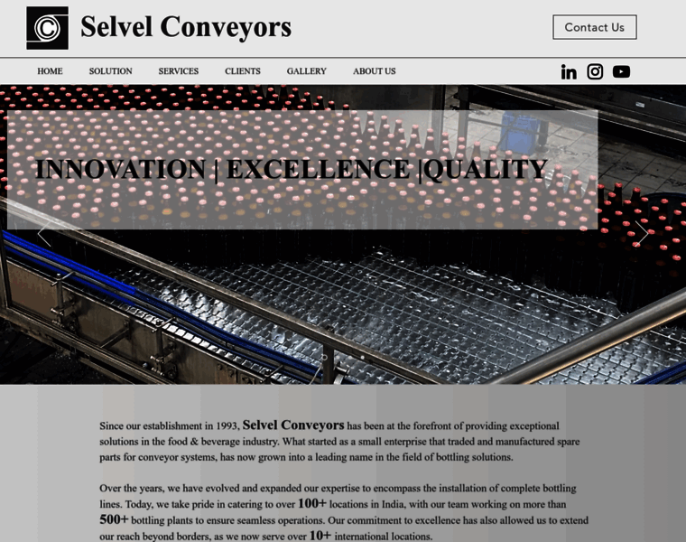 Selvelconveyors.com thumbnail