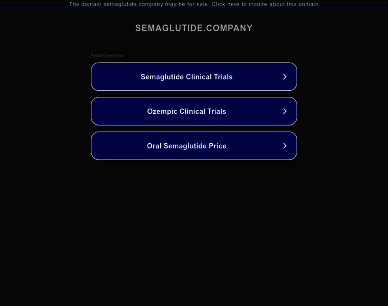 Semaglutide.company thumbnail
