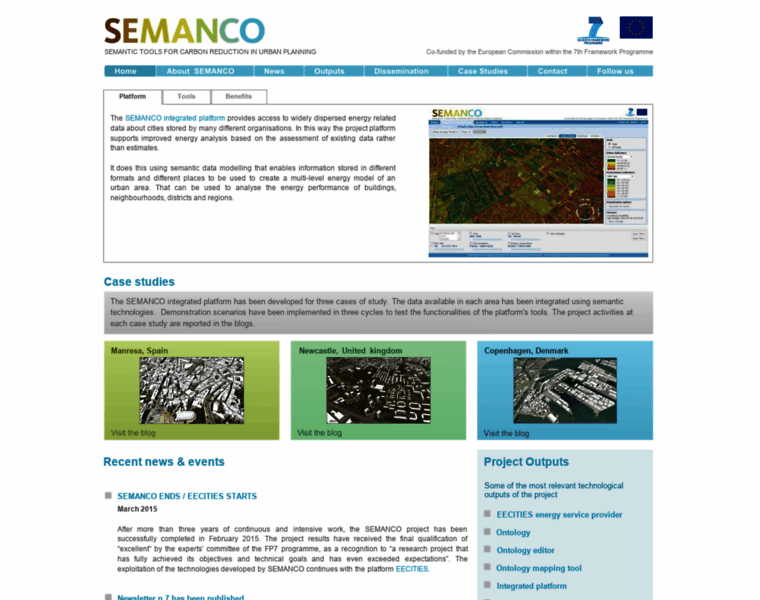 Semanco-project.eu thumbnail