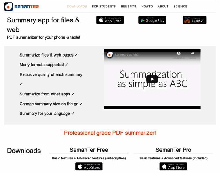 Semanter.com thumbnail