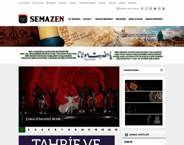 Semazen.net thumbnail