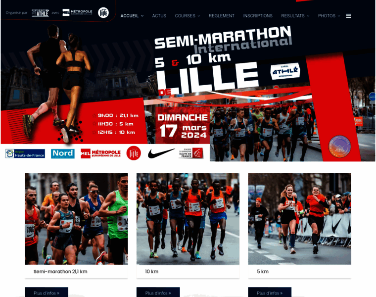 Semimarathondelille.com thumbnail