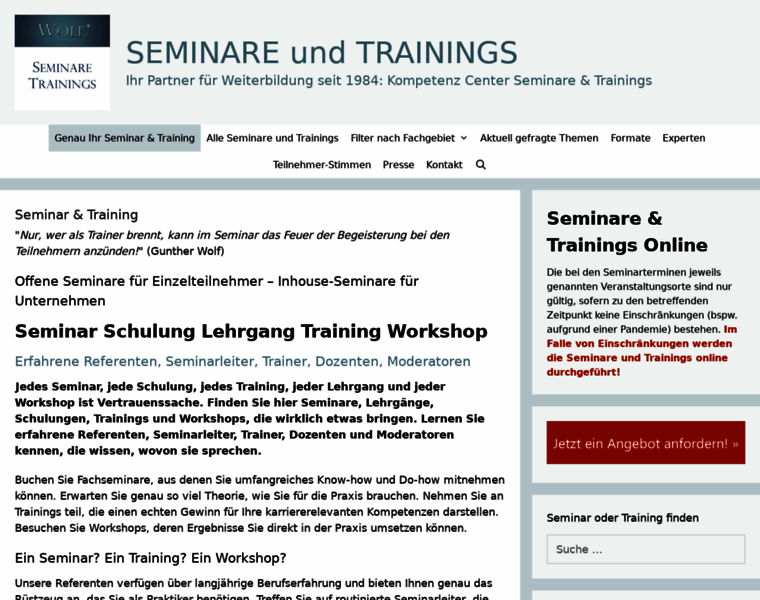 Seminaretrainings.de thumbnail