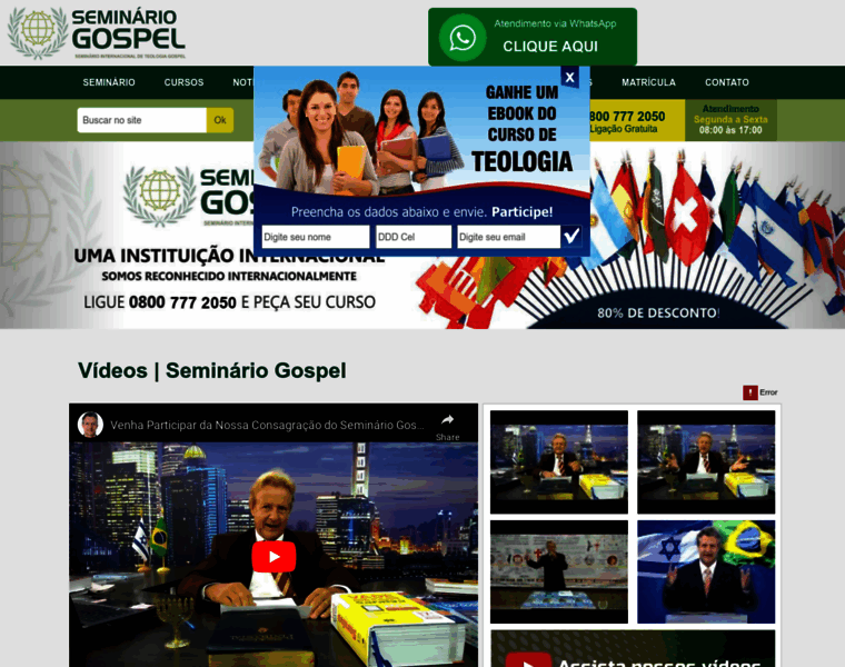 Seminariogospel.com.br thumbnail
