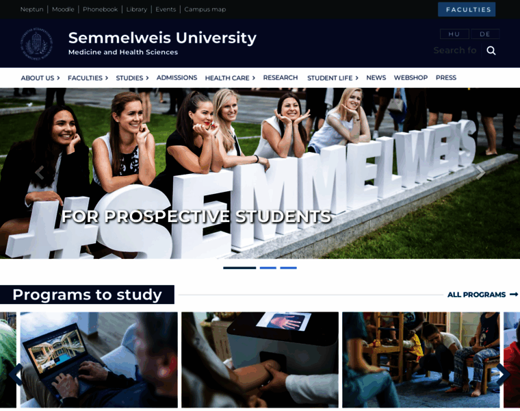 Semmelweis-univ.hu thumbnail