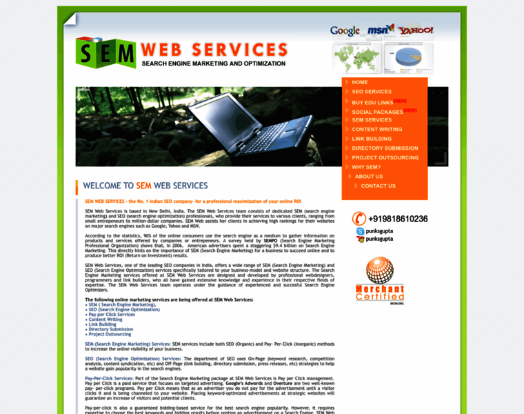 Semwebservices.net thumbnail