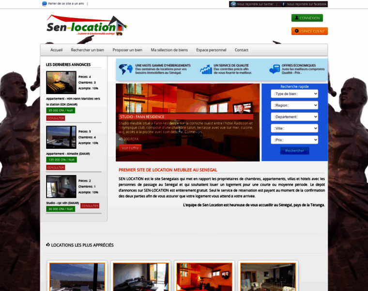Sen-location-meublee.com thumbnail