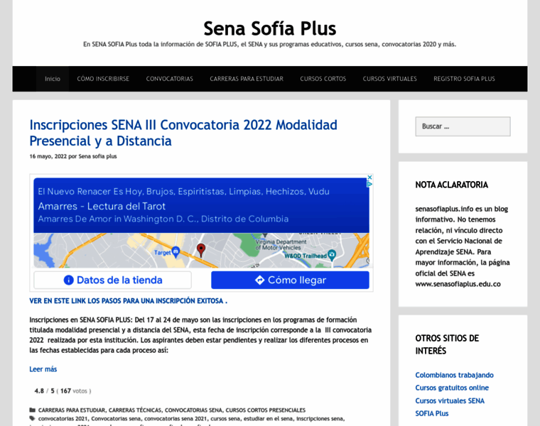 Senasofiaplus.info thumbnail