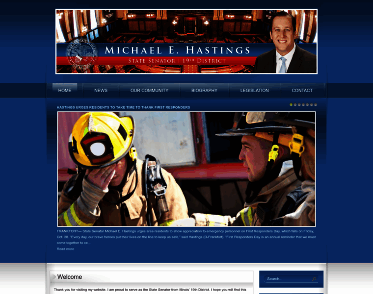 Senatorhastings.com thumbnail