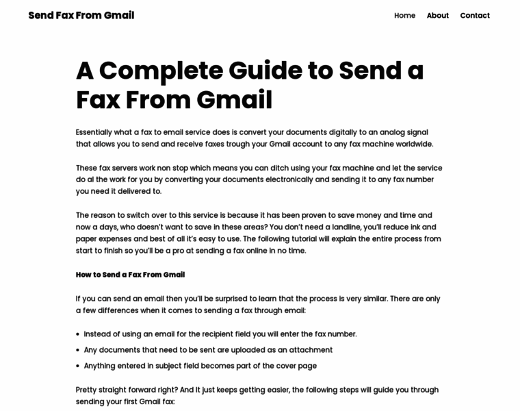Sendfaxfromgmail.com thumbnail