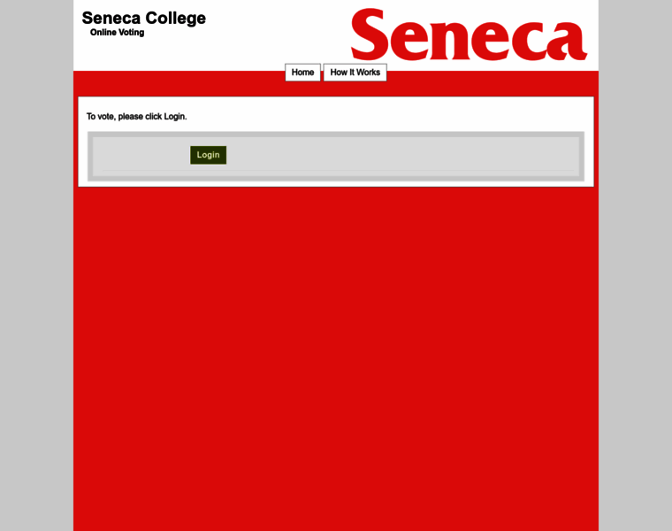 Senecacollege.simplyvoting.com thumbnail