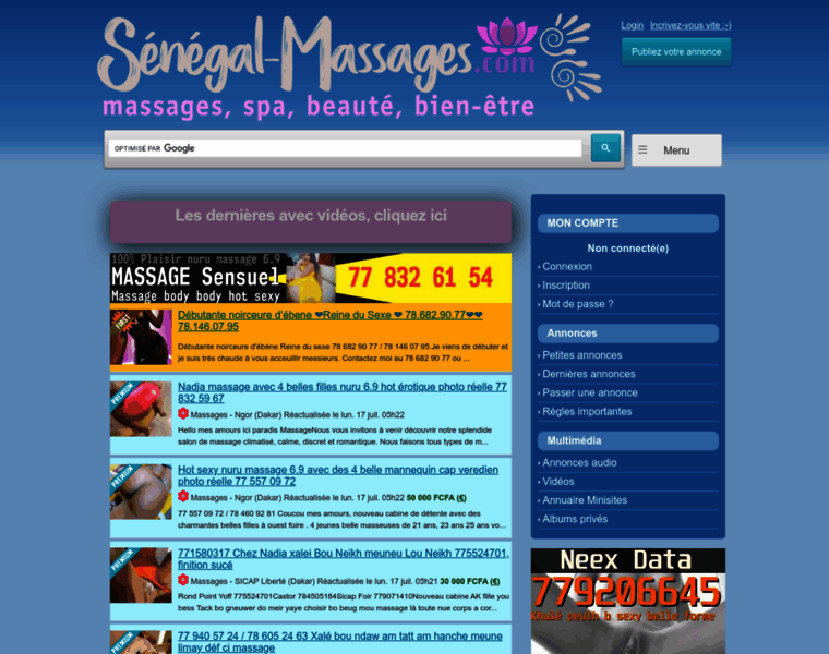 Senegal-massages.com thumbnail