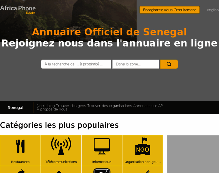Senegalphonebook.com thumbnail