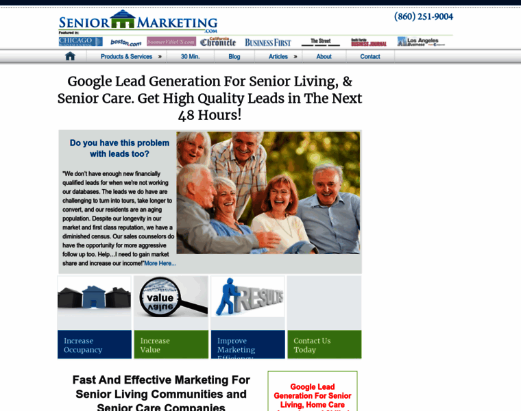 Senior-marketing.com thumbnail