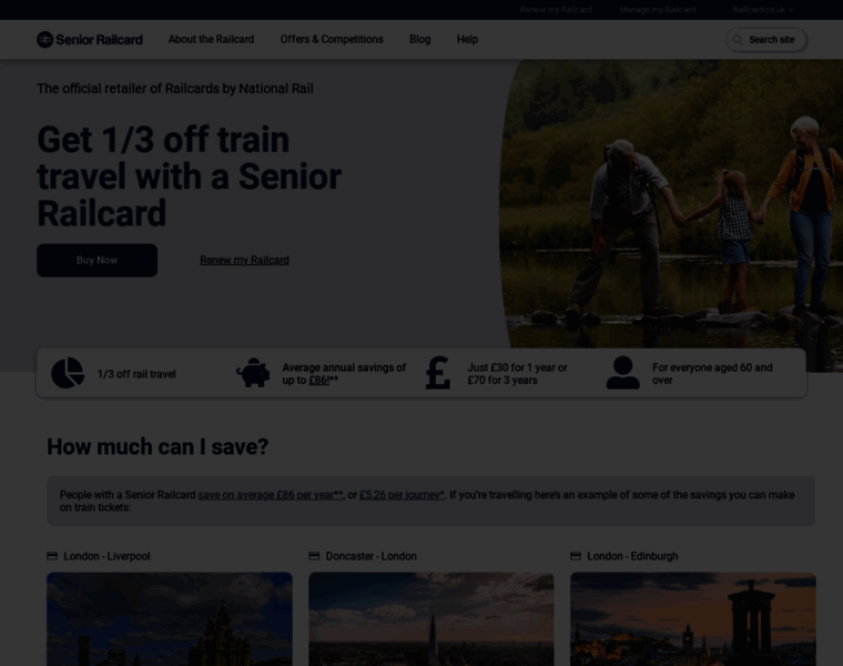 Senior-railcard.co.uk thumbnail